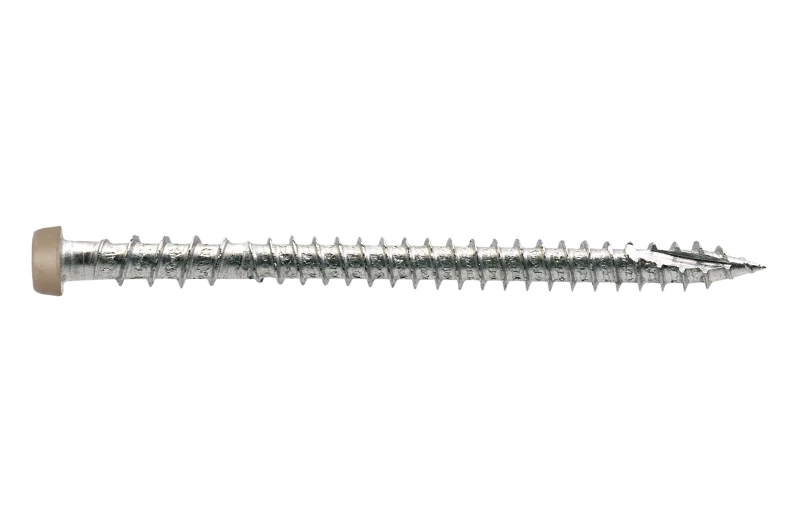 Simpson Strong-Tie DCU234C316TN Deck-Drive™ DCU COMPOSITE Screw — #10 x 2-3/4 in. T20, Type 316, Tan (70-Qty)