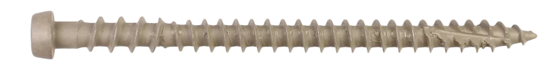 Simpson Strong-Tie DCU234GR01R70 Deck-Drive™ DCU COMPOSITE Screw — #10 x 2-3/4 in. T20, Quik Guard®, Gray 01 (70-Qty)
