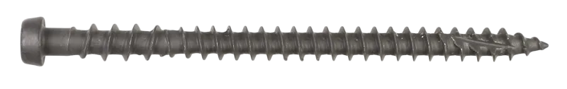 Simpson Strong-Tie DCU234GR04R350 Deck-Drive™ DCU COMPOSITE Screw — #10 x 2-3/4 in. T20, Quik Guard®, Gray 04 (350-Qty)