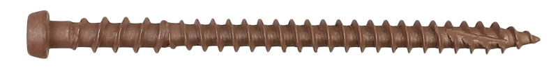 Simpson Strong-Tie DCU234RDR70 Deck-Drive™ DCU COMPOSITE Screw — #10 x 2-3/4 in. T20, Quik Guard®, Red (70-Qty)