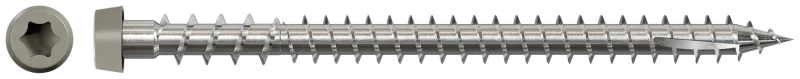 Simpson Strong-Tie DCU234S316GR Deck-Drive™ DCU COMPOSITE Screw (Collated) — #10 x 2-3/4 in. Type 316, Gray (1000-Qty)