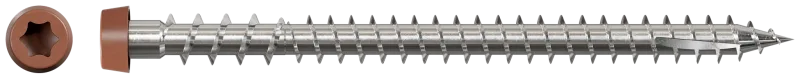 Simpson Strong-Tie DCU234S316RD Deck-Drive™ DCU COMPOSITE Screw (Collated) — #10 x 2-3/4 in. Type 316, Red (1000-Qty)