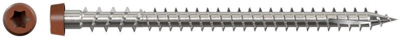 Simpson Strong-Tie DCU234S316TN01 Deck-Drive™ DCU COMPOSITE Screw (Collated) — #10 x 2-3/4 in. Type 316, Tan 01 (1000-Qty)