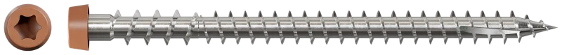 Simpson Strong-Tie DCU234S316TN03 Deck-Drive™ DCU COMPOSITE Screw (Collated) — #10 x 2-3/4 in. Type 316, Tan 03 (1000-Qty)
