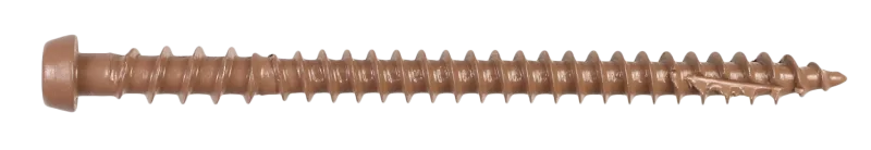 Simpson Strong-Tie DCU234TN03R350 Deck-Drive™ DCU COMPOSITE Screw — #10 x 2-3/4 in. T20, Quik Guard®, Tan 03 (350-Qty)