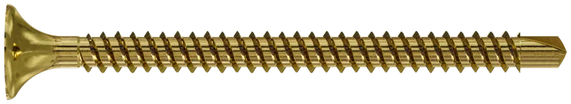 Simpson Strong-Tie DWFSD178PS DWFSD Drywall-to-CFS Screw (Collated) — #6 x 1-7/8 in. #2 Phillips, Yellow Zinc (2000-Qty)