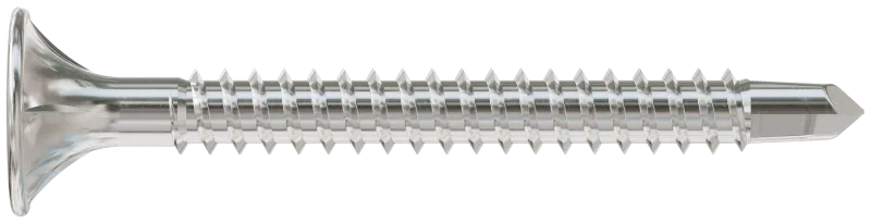 Simpson Strong-Tie F08T162WDB Self-Drilling Fiber-Cement Screw — #8 x 1-5/8 in. #2 Square Drive, Type 410 (3000-Qty)