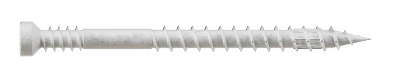 Simpson Strong-Tie FT07200R450W Finish Trim Screw — #7 x 2 in. T10, Trim-Head, Quik Guard®, White (450-Qty)