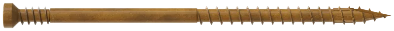 Simpson Strong-Tie FT07300MB Finish Trim Screw — #7 x 3 in. T10, Trim-Head, Quik Guard®, Tan (1750-Qty)