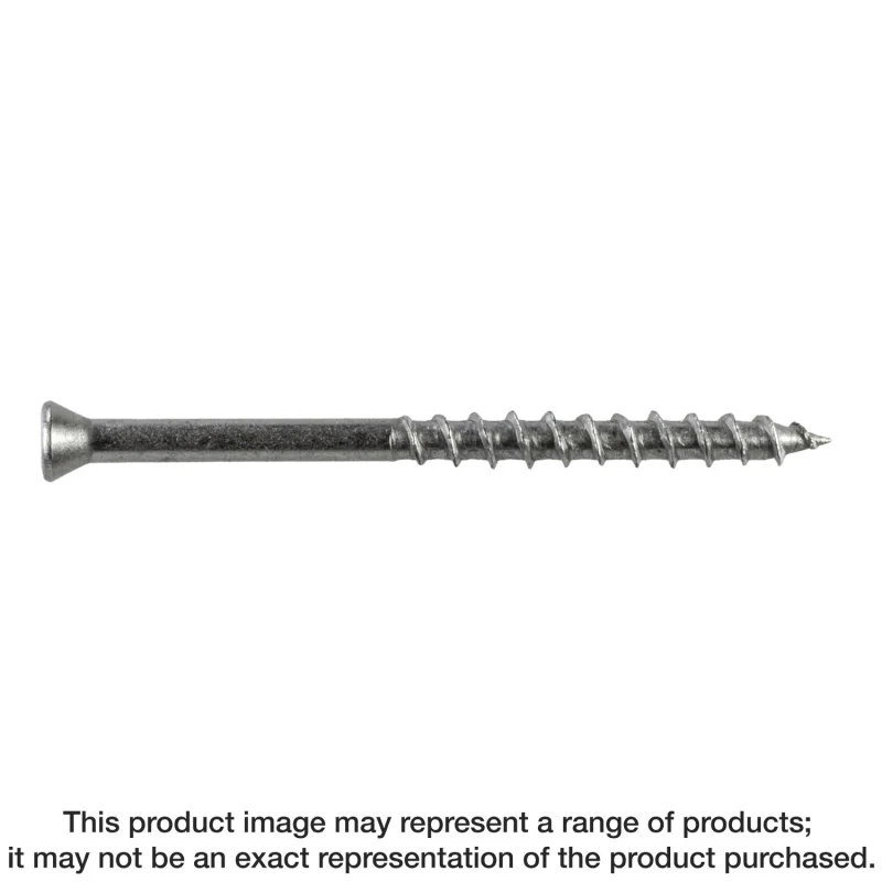 Simpson Strong-Tie S07225WP5 Deck-Drive™ DWP WOOD SS Screw — #7 x 2-1/4 in. T-15, Trim Head, Type 305 (5 lb.)