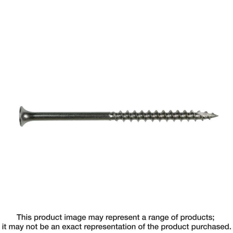 Simpson Strong-Tie S10350DBB Bugle-Head Wood Screw, Square Drive — #10 x 3-1/2 in. #2 Square, Type 305 (1000-Qty)