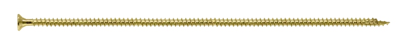 Simpson Strong-Tie SDCF221334 Strong-Drive® SDCF TIMBER-CF Screw — 0.315 in. x 13-3/4 in. T40, Yellow Zinc (250-Qty)