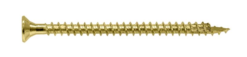 Simpson Strong-Tie SDCF22434 Strong-Drive® SDCF TIMBER-CF Screw — 0.315 in. x 4-3/4 in. T40, Yellow Zinc (250-Qty)