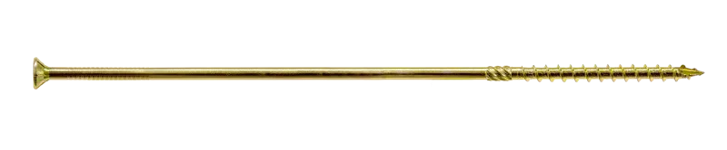 Simpson Strong-Tie SDCP221134 Strong-Drive® SDCP TIMBER-CP Screw — 0.315-in. x 11-3/4-in. T40, Yellow Zinc (250-Qty)