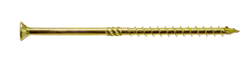 Simpson Strong-Tie SDCP22614 Strong-Drive® SDCP TIMBER-CP Screw — 0.315-in. x 6-1/4-in. T40, Yellow Zinc (250-Qty)