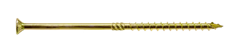 Simpson Strong-Tie SDCP22700 Strong-Drive® SDCP TIMBER-CP Screw — 0.315-in. x 7-in. T40, Yellow Zinc (250-Qty)