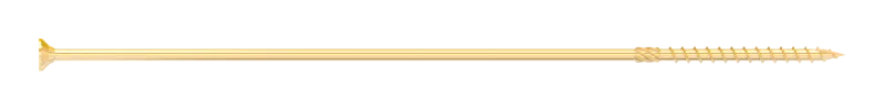 Simpson Strong-Tie SDCP271400 Strong-Drive® SDCP TIMBER-CP Screw — 0.390-in. x 14-in. T40, Yellow Zinc (150-Qty)