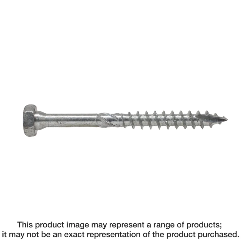 Simpson Strong-Tie SDHR31400-R25 Strong-Drive® SDHR COMBO-HEAD Screw — 0.315 in. x 4 in., Blue Zinc (25-Qty)