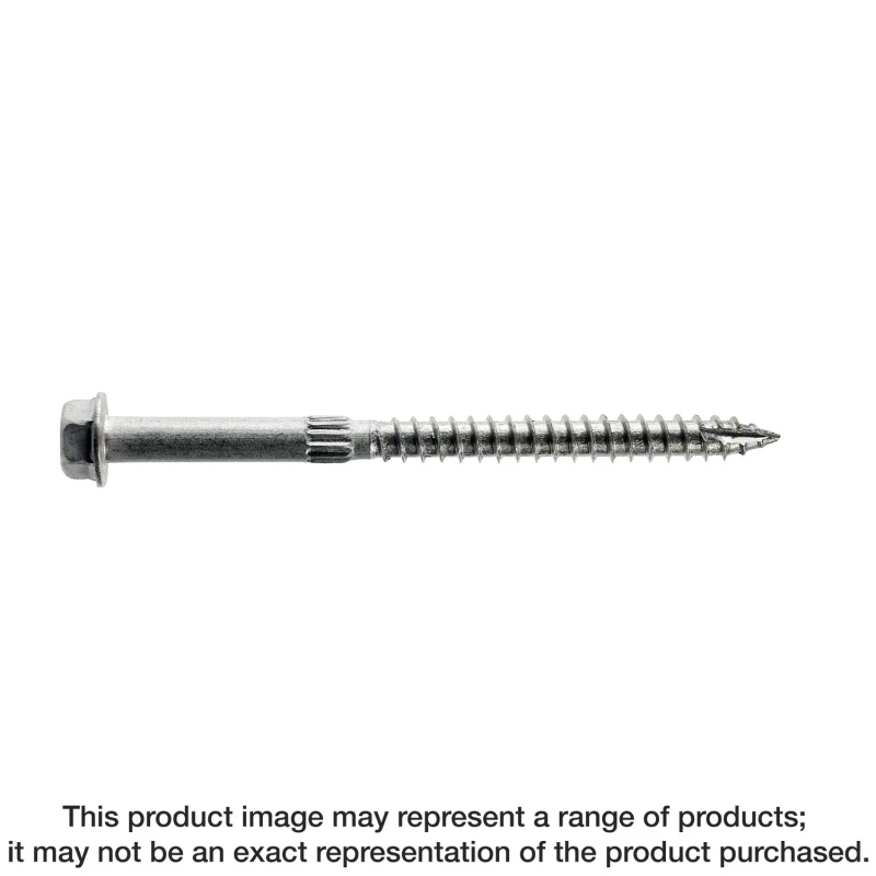 Simpson Strong-Tie SDS25312SS-R25L Strong-Drive® SDS HEAVY-DUTY CONNECTOR Screw — 1/4 in. x 3-1/2 in. Type 316 (25-Qty)