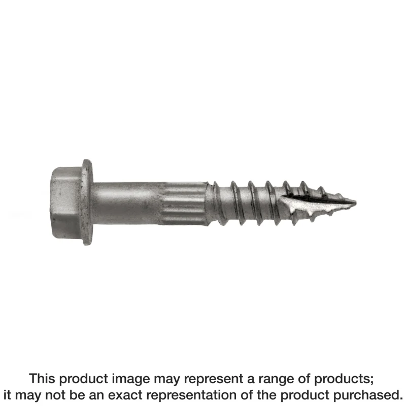 Simpson Strong-Tie SDS25600-R10 Strong-Drive® SDS HEAVY-DUTY CONNECTOR Screw — 1/4 in. x 6 in. DB Coating (10-Qty)