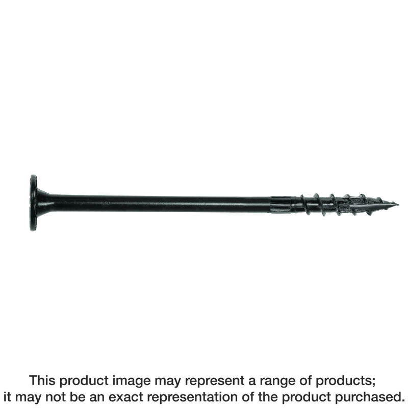Simpson Strong-Tie SDW22500-R50 Strong-Drive® SDW™ EWP-PLY Screw — .220 in. x 5 in. T40 6-Lobe, E-coat® (50-Qty)