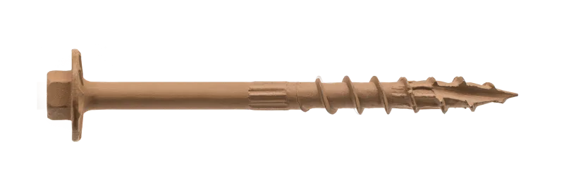 Simpson Strong-Tie SDWH19300DB Strong-Drive® SDWH™ TIMBER-HEX Screw — 0.195 in. x 3 in. 5/16 Hex, DB Coating (1000-Qty)
