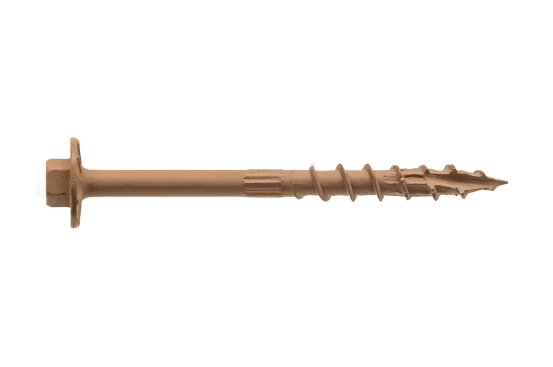 Simpson Strong-Tie SDWH19300DBMB Strong-Drive® SDWH™ TIMBER-HEX Screw — 0.195 in. x 3 in. 5/16 Hex, DB Coating (250-Qty)
