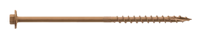Simpson Strong-Tie SDWH19600DB Strong-Drive® SDWH™ TIMBER-HEX Screw — 0.195 in. x 6 in. 5/16 Hex, DB Coating (600-Qty)