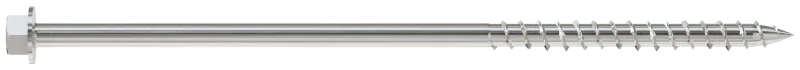 Simpson Strong-Tie SDWH19600SS-5 Strong-Drive® SDWH™ TIMBER-HEX SS Screw — 0.185 in. x 6 in. 5/16 Hex, Type 316 (5-Qty)