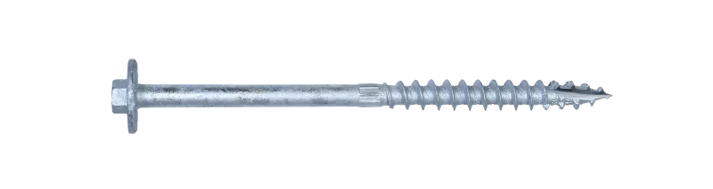 Simpson Strong-Tie SDWH27600GR30 Strong-Drive® SDWH™ TIMBER-HEX HDG Screw — 0.276 in. x 6 in. 3/8 Hex (30-Qty)