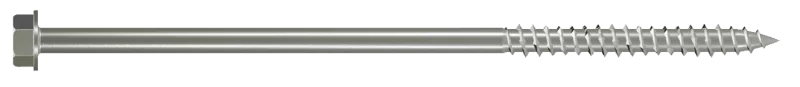 Simpson Strong-Tie SDWH27800SS-RP1 Strong-Drive® SDWH™ TIMBER-HEX SS Screw — 0.275 in. x 8 in. 1/2 Hex, Type 316