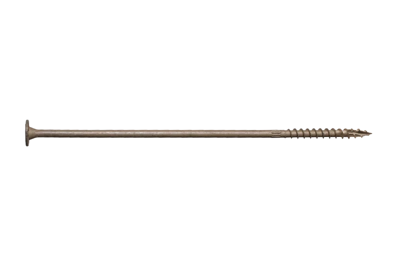 Simpson Strong-Tie SDWS221000DB-R12 Strong-Drive® SDWS™ TIMBER Screw (Exterior Grade) — 0.220 in. x 10 in. T40, Tan (12-Qty) (Pack of 5)