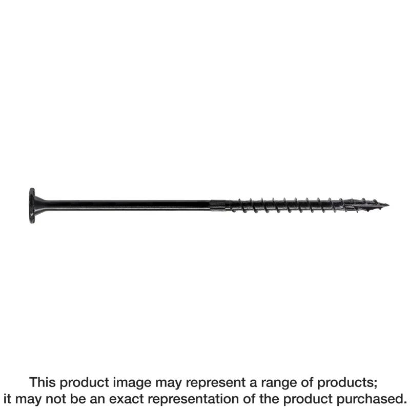 Simpson Strong-Tie SDWS22400-R50 Strong-Drive® SDWS™ TIMBER Screw (Interior) — 0.220 in. x 4 in. E-coat® (50-Qty)