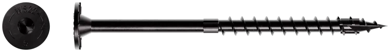 Simpson Strong-Tie SDWS22500DBB Strong-Drive® SDWS™ TIMBER Screw (Exterior Grade) — 0.220 in. x 5 in. T40, Black (600-Qty)