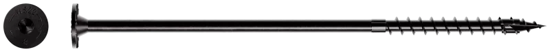 Simpson Strong-Tie SDWS22800DBB Strong-Drive® SDWS™ TIMBER Screw (Exterior Grade) — 0.220 in. x 8 in. T40, Black (400-Qty)