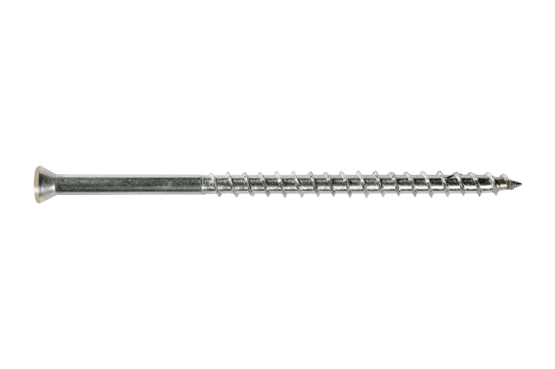 Simpson Strong-Tie T07225FT70TN Trim-Head Screw, 6-Lobe Drive — #7 x 2-1/4 in. T-15 Type 316, Tan (70-Qty)