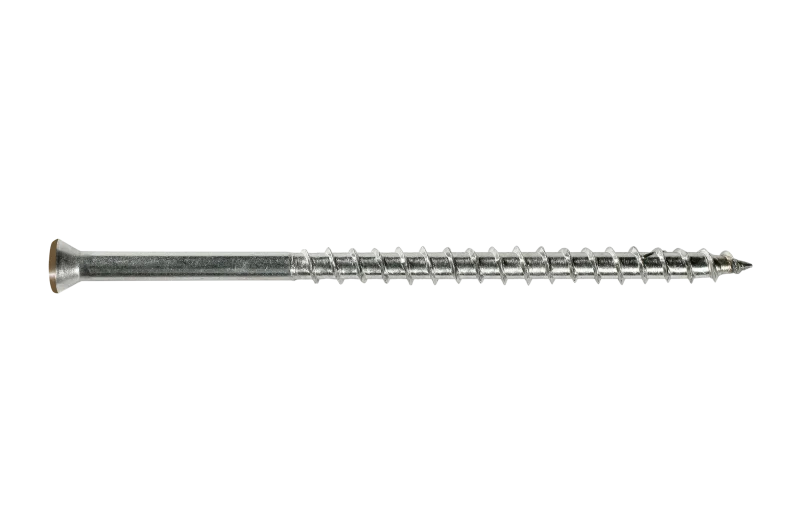 Simpson Strong-Tie T07225FTPBR01 Trim-Head Screw, 6-Lobe Drive — #7 x 2-1/4 in. T-15 Type 316, Brown 01 (350-Qty)