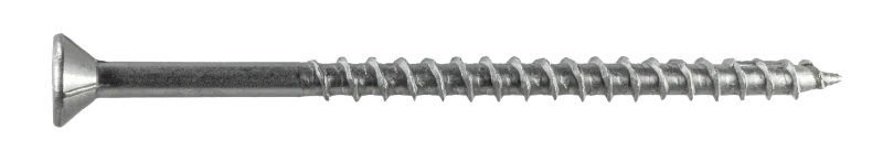 Simpson Strong-Tie T12400WP-RP20 Deck-Drive™ DWP WOOD SS Screw — #12 x 4 in. T-27, Flat Head, Type 316 (20-Qty)