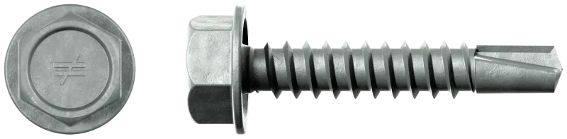 Simpson Strong-Tie XQ1S1016 Strong-Drive® Self-Drilling X Metal Screw (Collated) — #10 x 1 in. 5/16 Hex, Quik Guard® (1500-Qty)