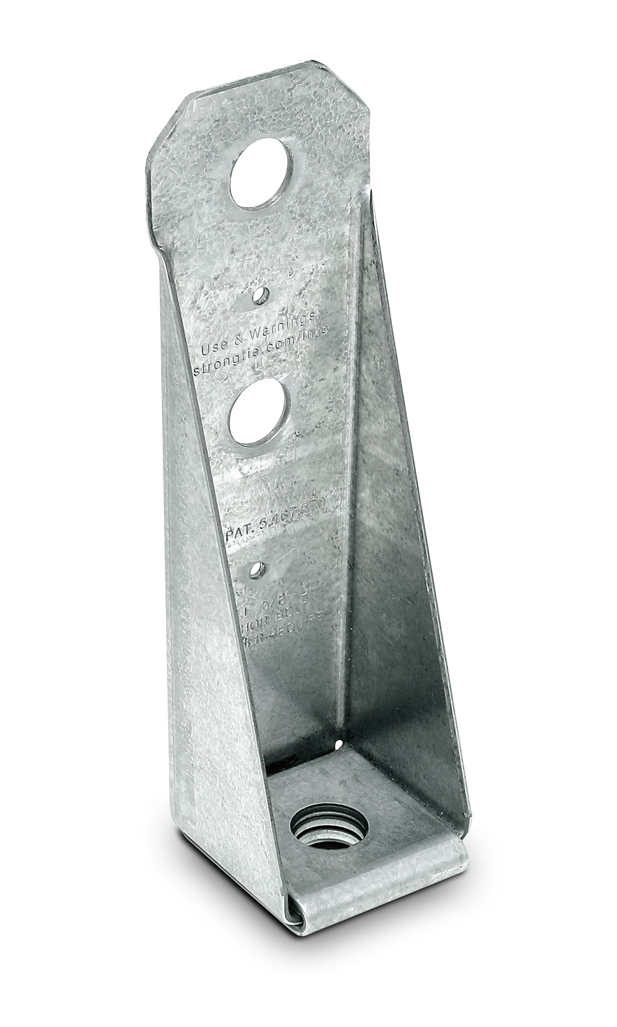 Simpson Strong-Tie HD3B HDB 8-5/8 in. 12-Gauge Galvanized Bolted Holdown