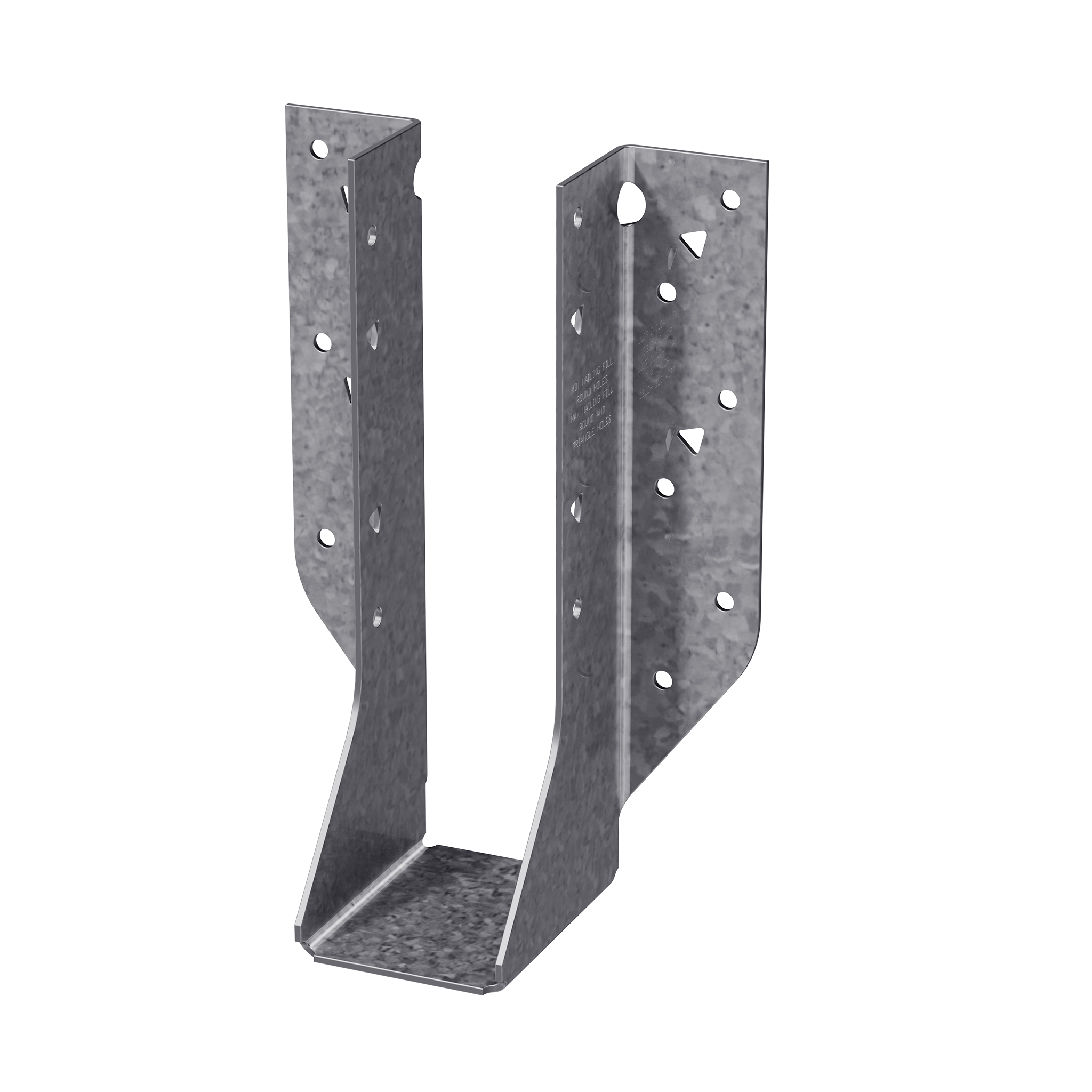 Simpson Strong-Tie HU7 HU Galvanized Face-Mount Joist Hanger for 1-3/4 in. x 7-1/4 in. Engineered Wood