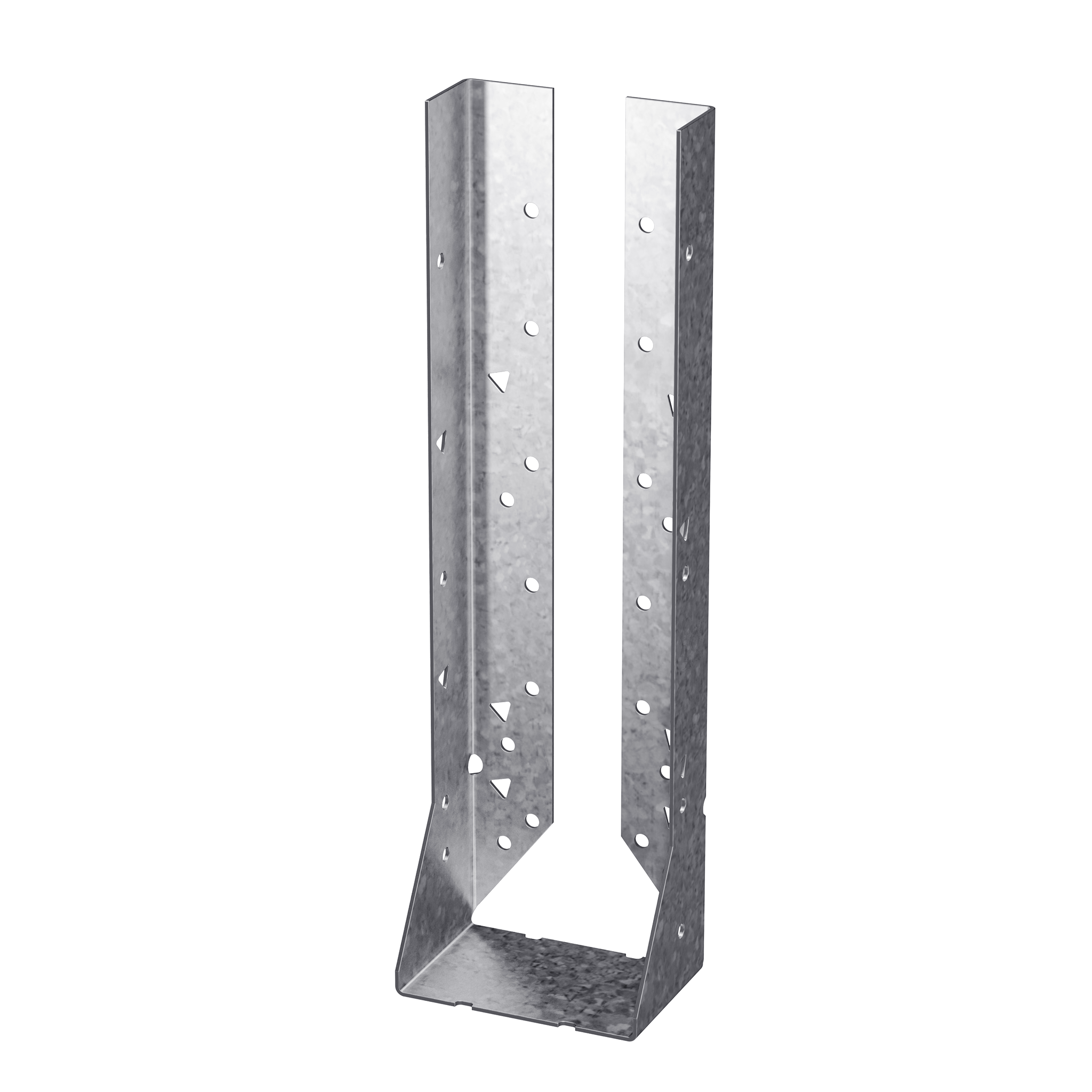 Simpson Strong-Tie HUC414 HUC Galvanized Face-Mount Concealed-Flange Joist Hanger for 4x14