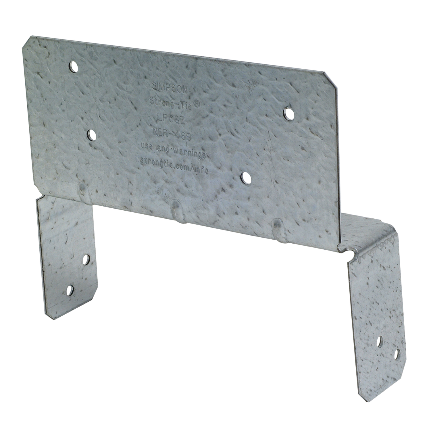 Simpson Strong-Tie LPC6Z LPCZ™ ZMAX® Galvanized Adjustable Post Cap for 6x