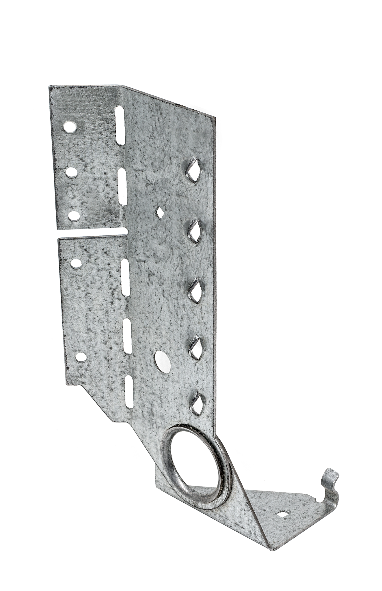 Simpson Strong-Tie LSSJ28LZ LSSJ® ZMAX® Face-Mount Adjustable Light Slopeable/Skewable Jack Hanger for 2x8, Left
