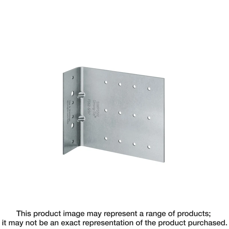 Simpson Strong-Tie FC32-5/97-R25 FC 2 in. x 3-1/2 in. x 5 in. 12-Gauge Bypass Framing Fixed-Clip Connector (Qty-25)