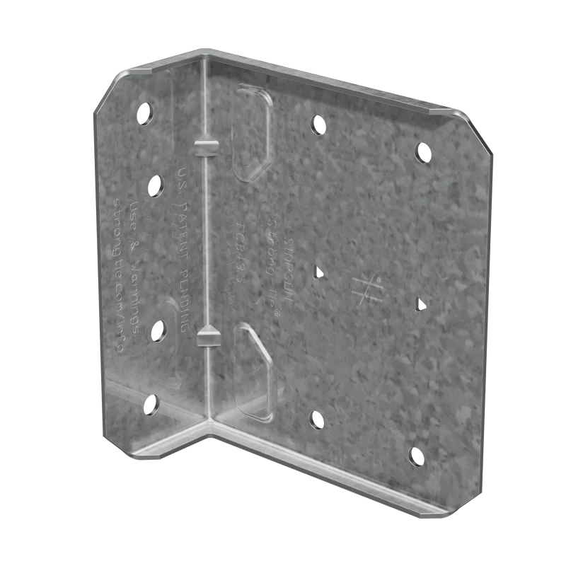 Simpson Strong-Tie FCB43.5-R25 FCB 3-1/2-in. Bypass Framing Fixed-Clip Connector (25-Qty)