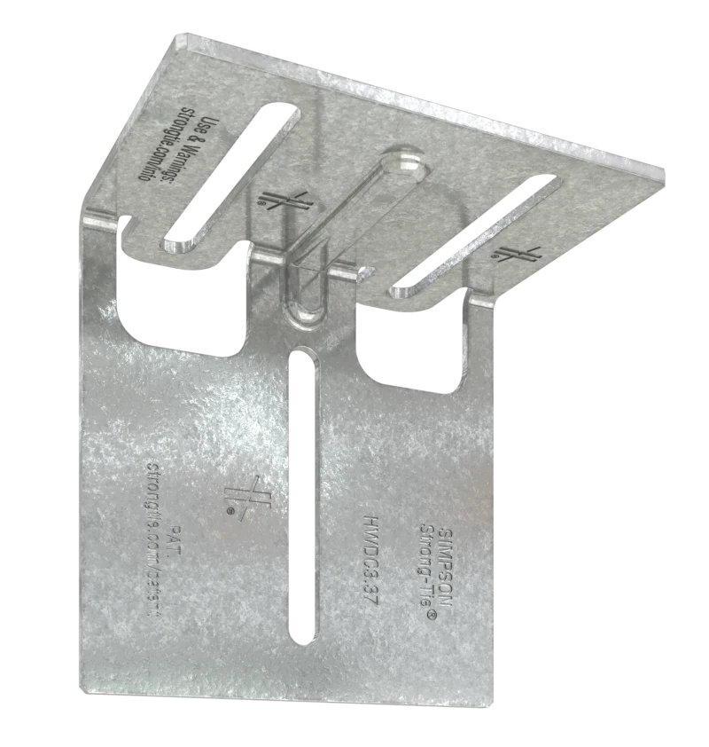 Simpson Strong-Tie HWDC3.37-KT25 HWDC 3-3/8 in. Head-of-Wall Drift-Clip Connector (25-Qty)