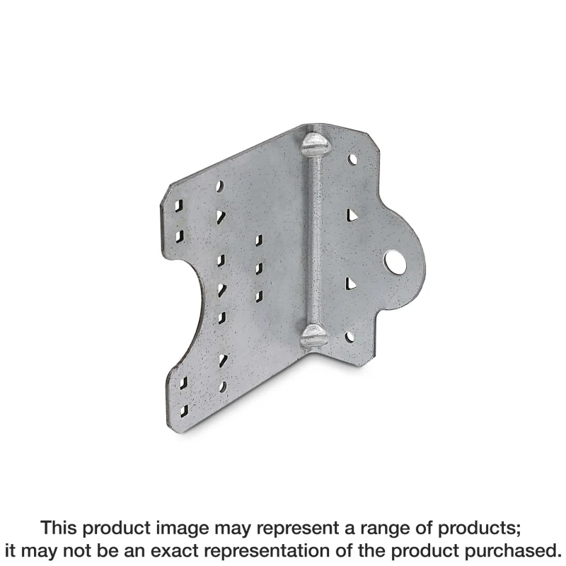 Simpson Strong-Tie MSSC6.25-R30 MSSC 6-1/4 in. 12-Gauge Galvanized Steel-Stud Clip (30-Qty)
