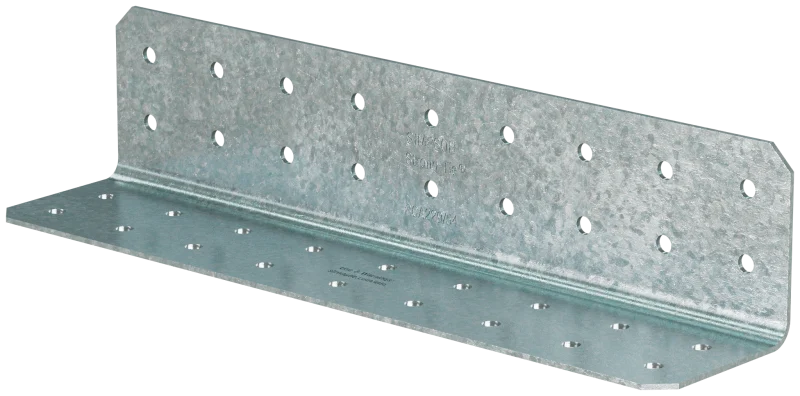 Simpson Strong-Tie RCA229/54-R50 RCA 2 in. x 2 in. x 9 in. 16-Gauge Galvanized Rigid Connector Angle (50-Qty)