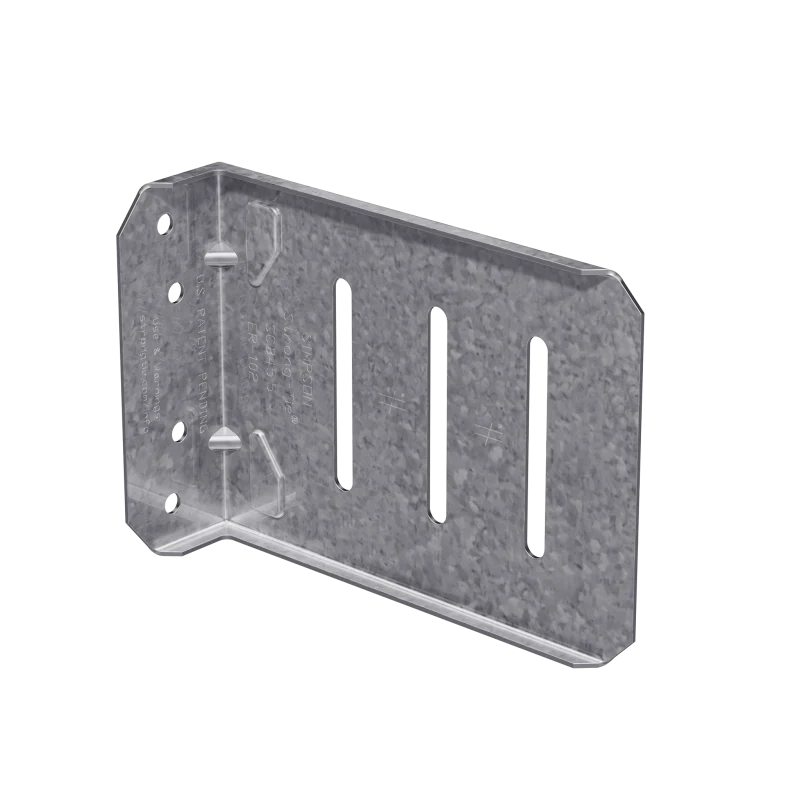 Simpson Strong-Tie SCB45.5-KT SCB™ 5-1/2 in. 16 ga. Bypass Framing Slide-Clip Connector w/ Screws (25-Qty) (Pack of 144)